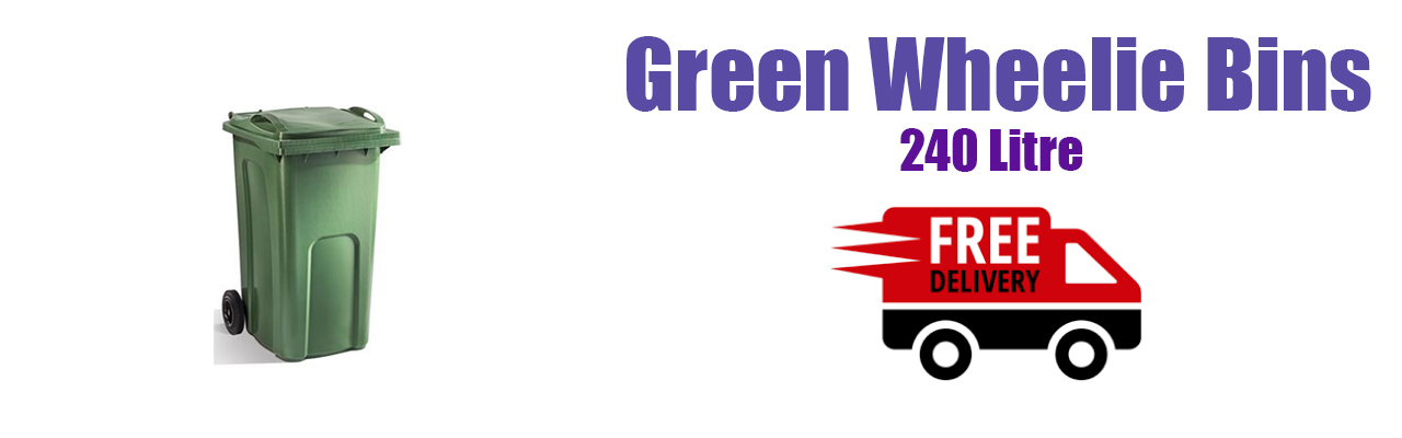 Green Wheelie Bin Northern Ireland